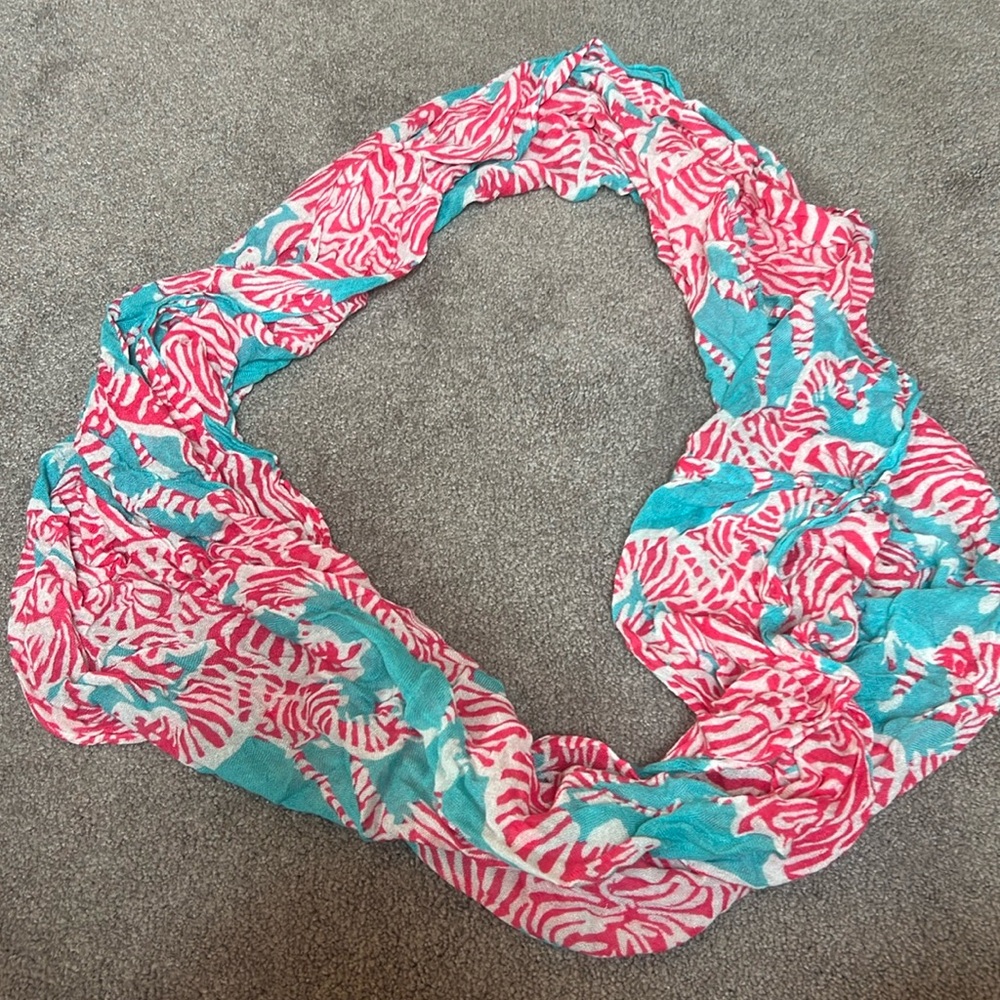 Lilly Pulitzer infinity scarf